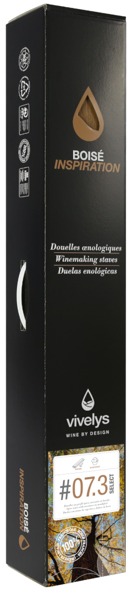 Boisé inspiration 07.3 packaging