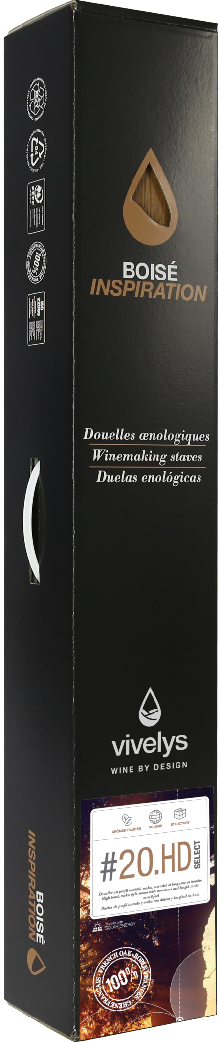 Boisé inspiration 20.HD packaging